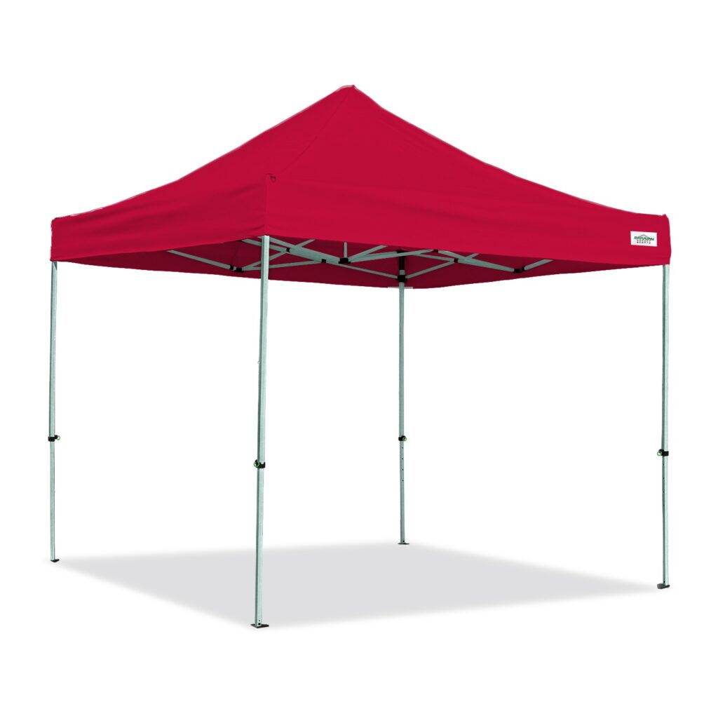 10x10 Red Canopy